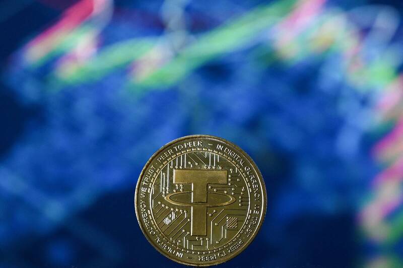 稳定币是以法定货币等特定资产作为抵押，维持价格稳定的加密货币。 （法新社数据照）